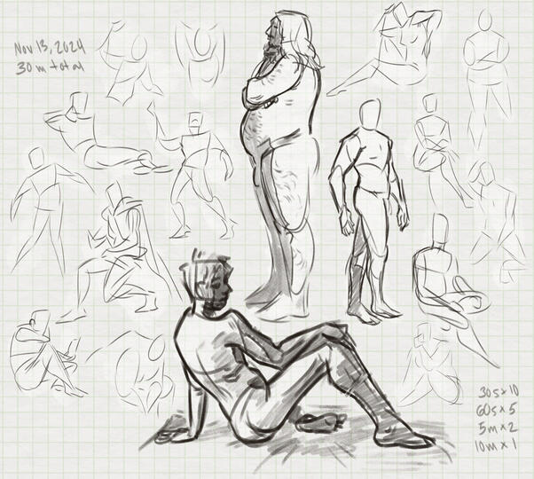 Digital Sketches, 2024.