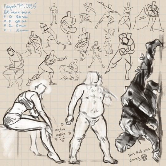 Digital Sketches, 2025.