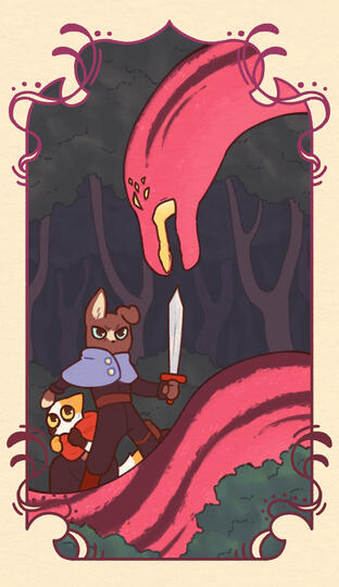 Magician, 2023. Digital Illustration.