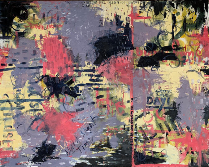 :), 2021. Oil Painting.