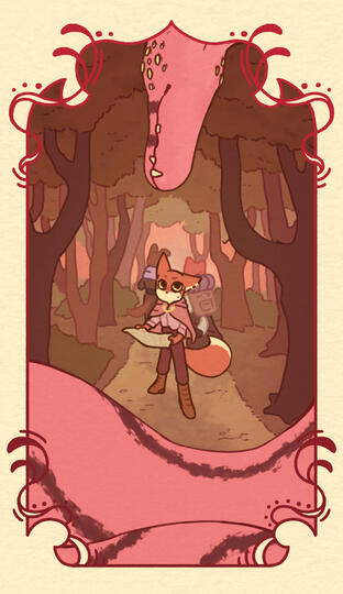 Strength, 2023. Digital Illustration.